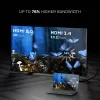 Cabo HDMI Lindy 0,5 m High Speed, Black Line