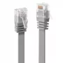 Cabo de rede plano Lindy 3m Cat.6 U/UTP, cinzento