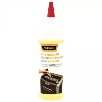 Óleo lubrificante Fellowes Powershred para destruidoras (120ml), óleo lubrificante, âmbar, 0,12 L, 44,5 mm, 44,5 mm, 161,9 mm