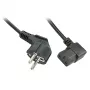 Cabo de alimentação Lindy 30345 bege 2 m CEE7/7 conector fêmea C13
