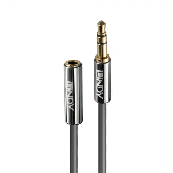 Cabo de áudio Lindy 0.5M 3.5MM, CROMO LINE