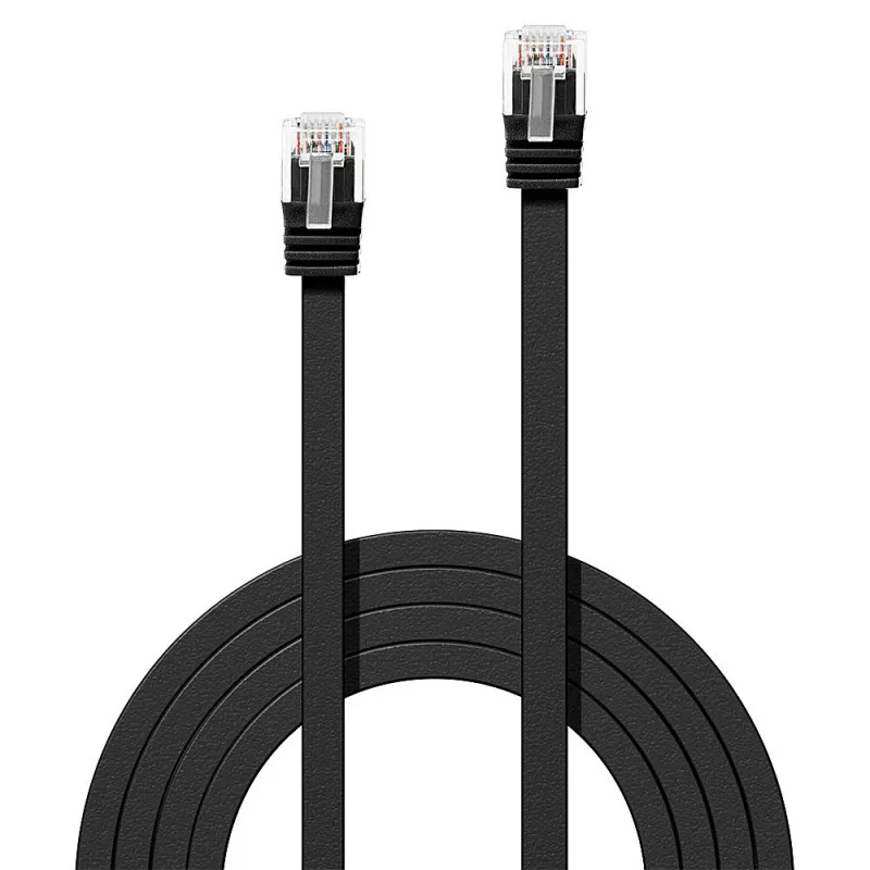 Cabo de rede Lindy 47524 preto 5 m Cat6 U/UTP (UTP)