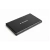 Caixa para HDD GEMBIRD EE2-U3S-3 para discos SATA de 2,5 polegadas, 1 baía, Micro-USB B, USB 3.2 Gen 1, até 2 TB, preto
