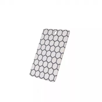 Tábua de corte RESTO 95401 retangular plástico 138×200×8 mm cinzento/branco