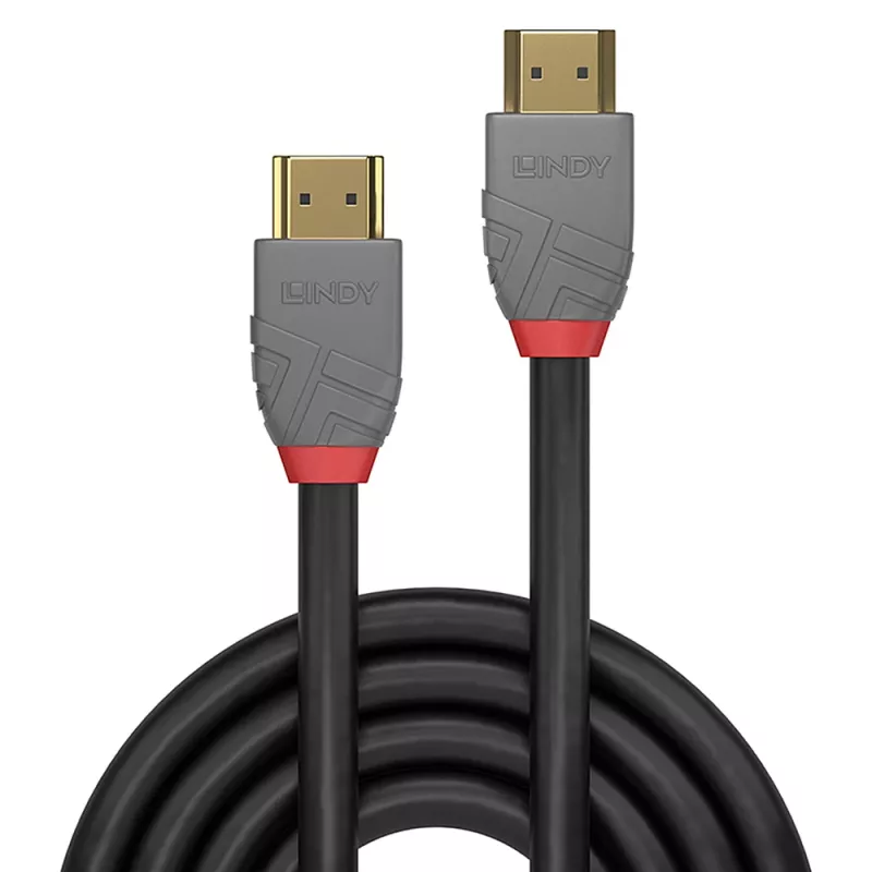 Cabo HDMI High Speed Lindy 2m, Anthra Line
