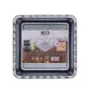 Assadeira para lasanha Resto Kitchenware 96115 retangular aço carbono 255x255x50 mm