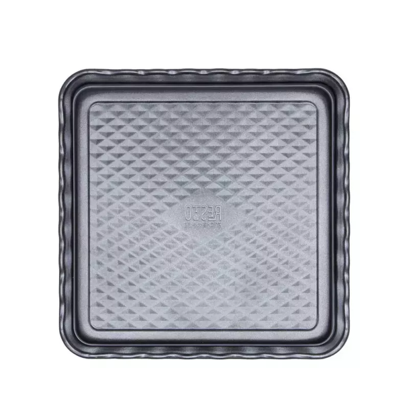 Assadeira para lasanha Resto Kitchenware 96115 retangular aço carbono 255x255x50 mm