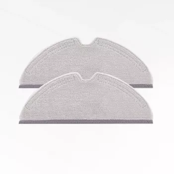 Pano de limpeza Roborock SXTB01RR para aspirador robô, pano de microfibra cinzento, fácil de colocar/remover