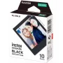 Filme instantâneo Fujifilm Instax Square preto Frame