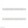 Neomounts FPMA-VESA120 placa adaptadora VESA, 10–32 polegadas (25,4–81,3 cm), VESA 100x200 / 200x200, máx. 25 kg, aço, prateada
