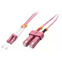 Cabo de fibra ótica InfiniBand Lindy 46361 2 m LC SC Rosa