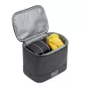 Saco de almoço RESTO 5503 — capacidade de 6 L, cinzento, PEVA e poliéster, compacto 190×150 mm
