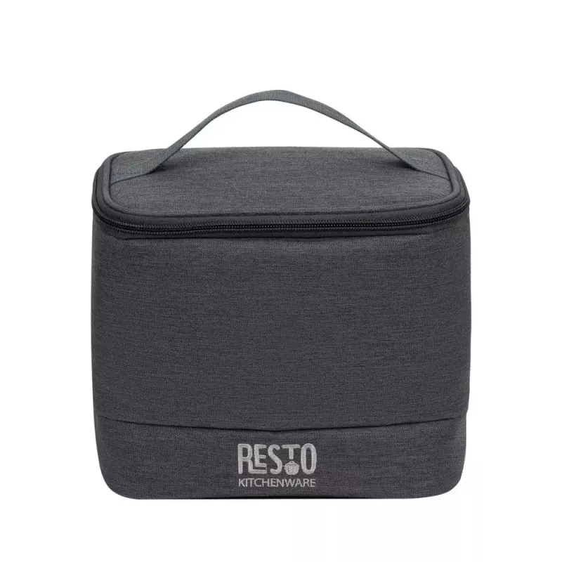 Saco de almoço RESTO 5503 — capacidade de 6 L, cinzento, PEVA e poliéster, compacto 190×150 mm