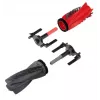 Acessório para aspirador/peça sobressalente Roborock 8.02.0381 Conjunto de rolos de escova para robô aspirador