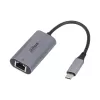 Adaptador USB 3.0 Type-C para RJ45 DAHUA TC31 — 1000 Mbit/s, alimentado por USB, Cinzento