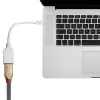 Cabo adaptador Lindy 0,20 m Mini DisplayPort para DisplayPort, 0,15 m, Mini DisplayPort, DisplayPort, macho, fêmea, Branco