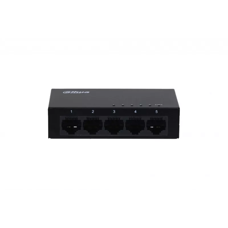Switch Gigabit não gerido Dahua Technology Access 5 portas, não gerido, L2, Gigabit Ethernet (10/100/1000)