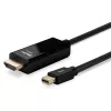 Lindy 36926 cabo de Mini DisplayPort para HDMI, 1 m, passivo, 4K30