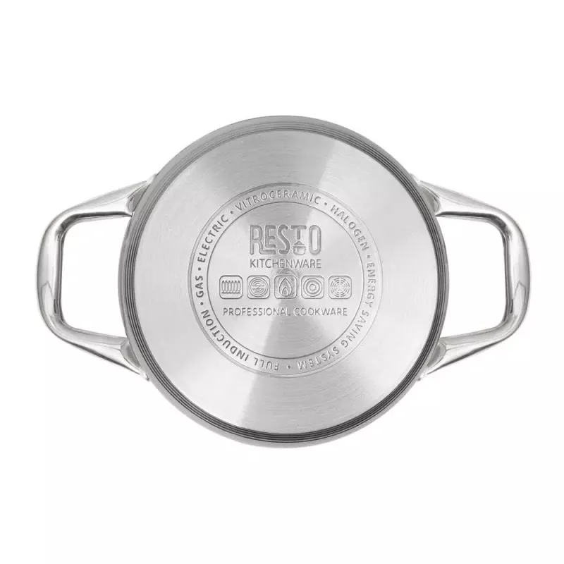 Resto Kitchenware Rigel 1,9 l caçarola redonda em aço inoxidável