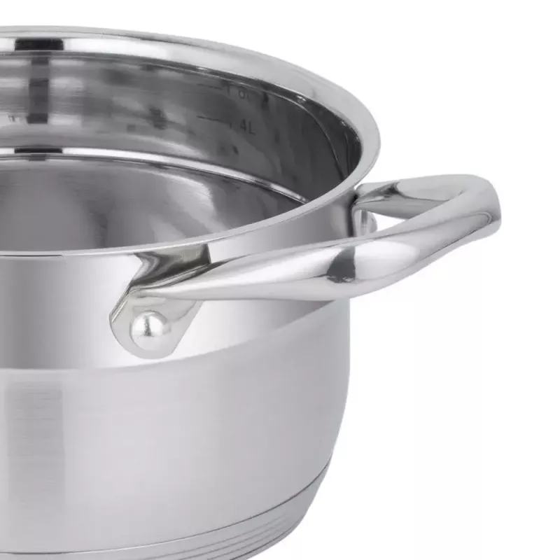 Resto Kitchenware Rigel 1,9 l caçarola redonda em aço inoxidável
