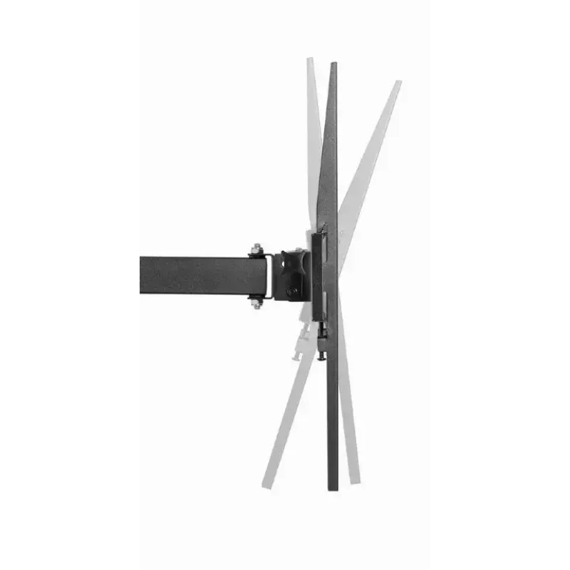 Suporte de parede para TV Gembird WM-55ST-03 para ecrãs de 32–55 polegadas, VESA até 400x400, inclinável -18°/5°, orientável ±90°, carga máx. 35 kg, preto
