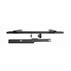 Suporte de parede para TV Gembird WM-55ST-03 para ecrãs de 32–55 polegadas, VESA até 400x400, inclinável -18°/5°, orientável ±90°, carga máx. 35 kg, preto
