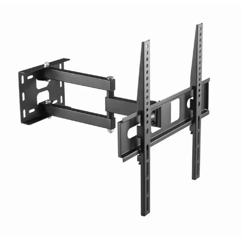 Suporte de parede para TV Gembird WM-55ST-03 para ecrãs de 32–55 polegadas, VESA até 400x400, inclinável -18°/5°, orientável ±90°, carga máx. 35 kg, preto