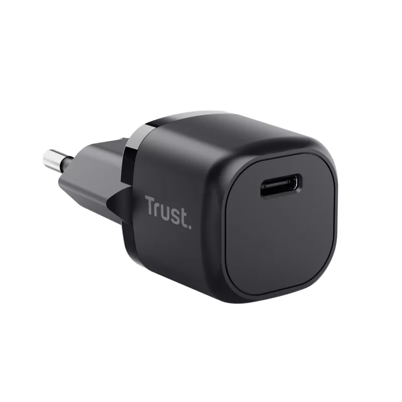 Carregador AC Trust Maxo Universal preto 12V 3A USB Type-C