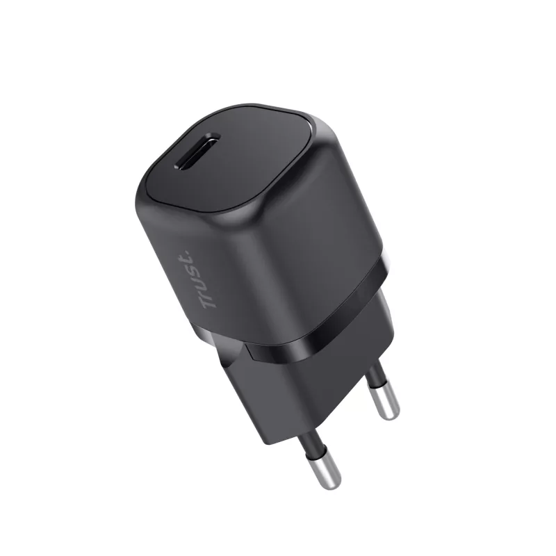 Carregador AC Trust Maxo Universal preto 12V 3A USB Type-C