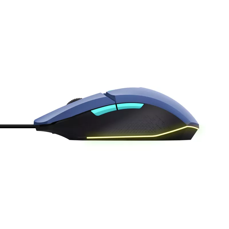 Rato gaming Trust GXT109B FELOX ambidestro USB Type-A 6400 DPI