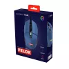 Rato gaming Trust GXT109B FELOX ambidestro USB Type-A 6400 DPI