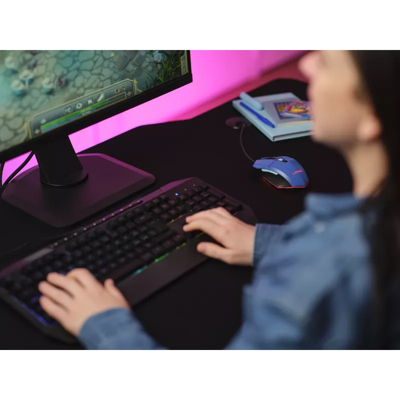 Rato gaming Trust GXT109B FELOX ambidestro USB Type-A 6400 DPI