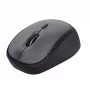 Rato Trust Yvi+ Silent Wireless, para destro, ótico, RF Wireless, 1600 DPI, preto