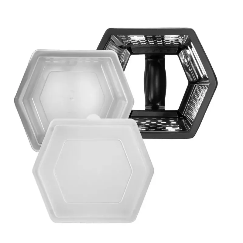 Ralador de caixa Resto Kitchenware 95413 preto aço inoxidável