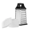 Ralador de caixa Resto Kitchenware 95413 preto aço inoxidável