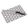 Tábua de corte Resto Kitchenware 95403 retangular plástico cinzento branco