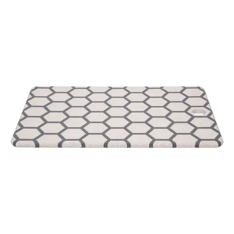 Tábua de corte Resto Kitchenware 95403 retangular plástico cinzento branco