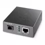 Conversor de media TP-Link 10/100 Mbit/s RJ45 para 100 Mbit/s monomodo SC WDM bidirecional
