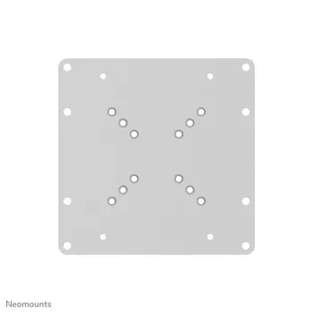 Adaptador VESA Neomounts FPMA-VESA200 22-42 polegadas, prateado, aço inoxidável, 35 kg, 100 x 200,100 x 100,200 x 100,200 x 200,50 x 50,75 x 75, 106,7 cm (42 polegadas), 55,9 cm (22 polegadas)