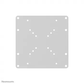 Adaptador VESA Neomounts FPMA-VESA200 22-42 polegadas, prateado, aço inoxidável, 35 kg, 100 x 200,100 x 100,200 x 100,200 x 200,50 x 50,75 x 75, 106,7 cm (42 polegadas), 55,9 cm (22 polegadas)