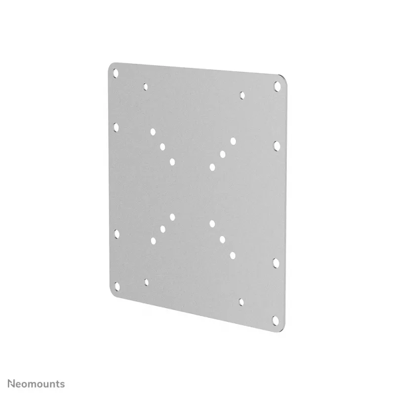 Neomounts FPMA-VESA200 placa adaptadora VESA, 22-42 polegadas (55,9-106,7 cm), VESA 50x50/75x75/100x100 para 100x200/200x200/120x180, máx. 35 kg, aço, prateada