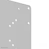 Neomounts FPMA-VESA200 placa adaptadora VESA, 22-42 polegadas (55,9-106,7 cm), VESA 50x50/75x75/100x100 para 100x200/200x200/120x180, máx. 35 kg, aço, prateada
