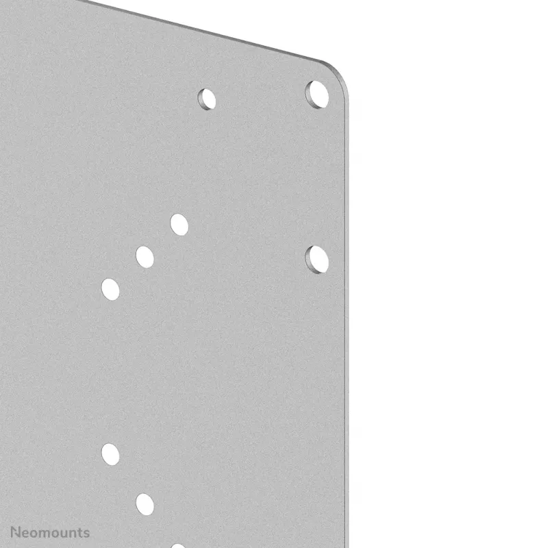 Neomounts FPMA-VESA200 placa adaptadora VESA, 22-42 polegadas (55,9-106,7 cm), VESA 50x50/75x75/100x100 para 100x200/200x200/120x180, máx. 35 kg, aço, prateada