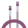 Cabo de fibra ótica Lindy LC/LC OM4 de 5 m, 5 m, OM4, LC, LC