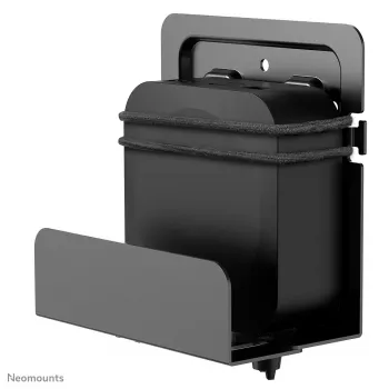 Suporte para media player Neomounts AWL-450BL – universal, parede, 5 kg, 47 - 76 mm, preto, aço, 128 mm