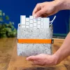 Bolsa para teclado R-Go Tools RGOIDPOSBGR cinzento 180x170x30mm