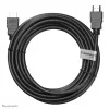 Cabo HDMI Neomounts HDMI15MM – 5 metros, 5 m, HDMI tipo A (Standard), HDMI tipo A (Standard), 10,2 Gbit/s, preto