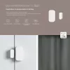 Sensor de porta/janela Smart Home, Aqara DW-S03D, sem fios, Zigbee