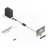 Lindy 41006 conversor ativo de DisplayPort para VGA, 0,15 m, preto