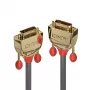 Cabo DVI-D Dual Link Lindy 2m, Gold Line, 2 m, DVI-D, DVI-D, ficha, ficha, cinzento